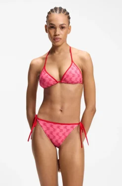 Bikinihose mit Stack-Logos