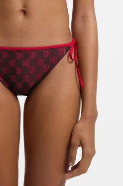 Bikinihose mit Stack-Logos