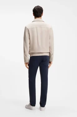 Blouson aus weichem Veloursleder