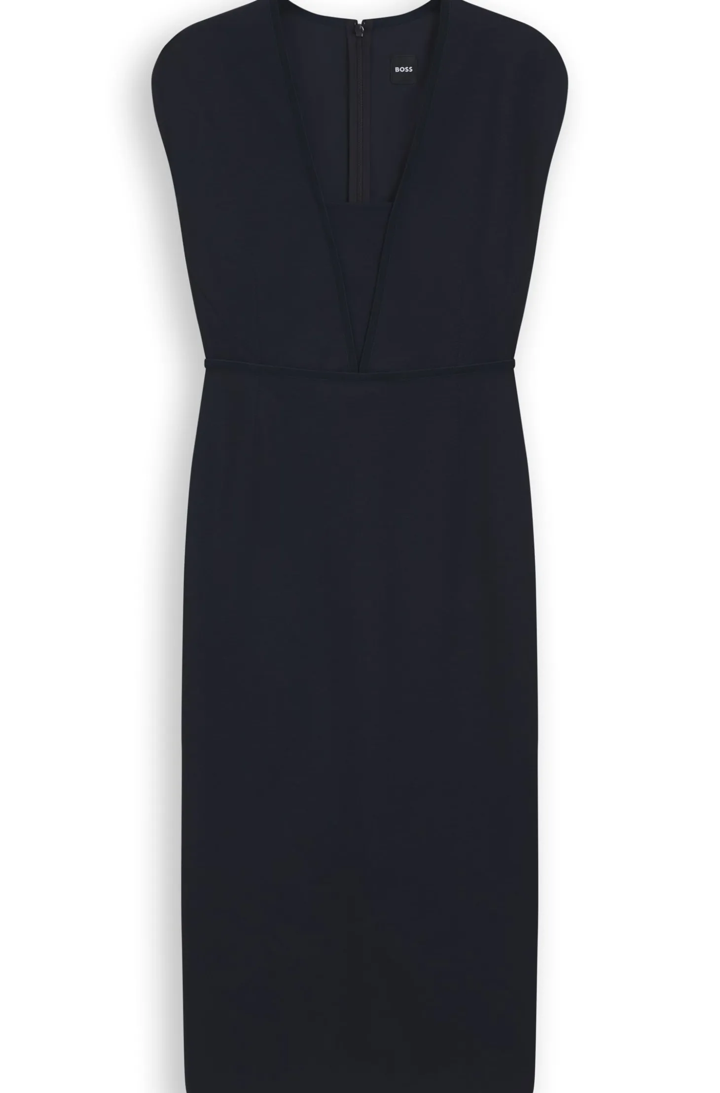 Bodycon-Kleid mit Grosgrain-Besätzen