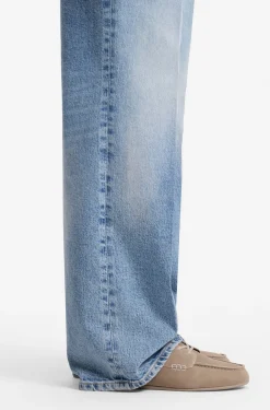Bootsschuhe aus Veloursleder mit Stack-Logo