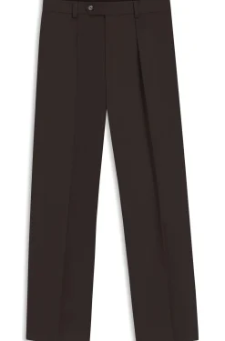 BOSS BY BECKHAM Bundfaltenhose aus Baumwolle