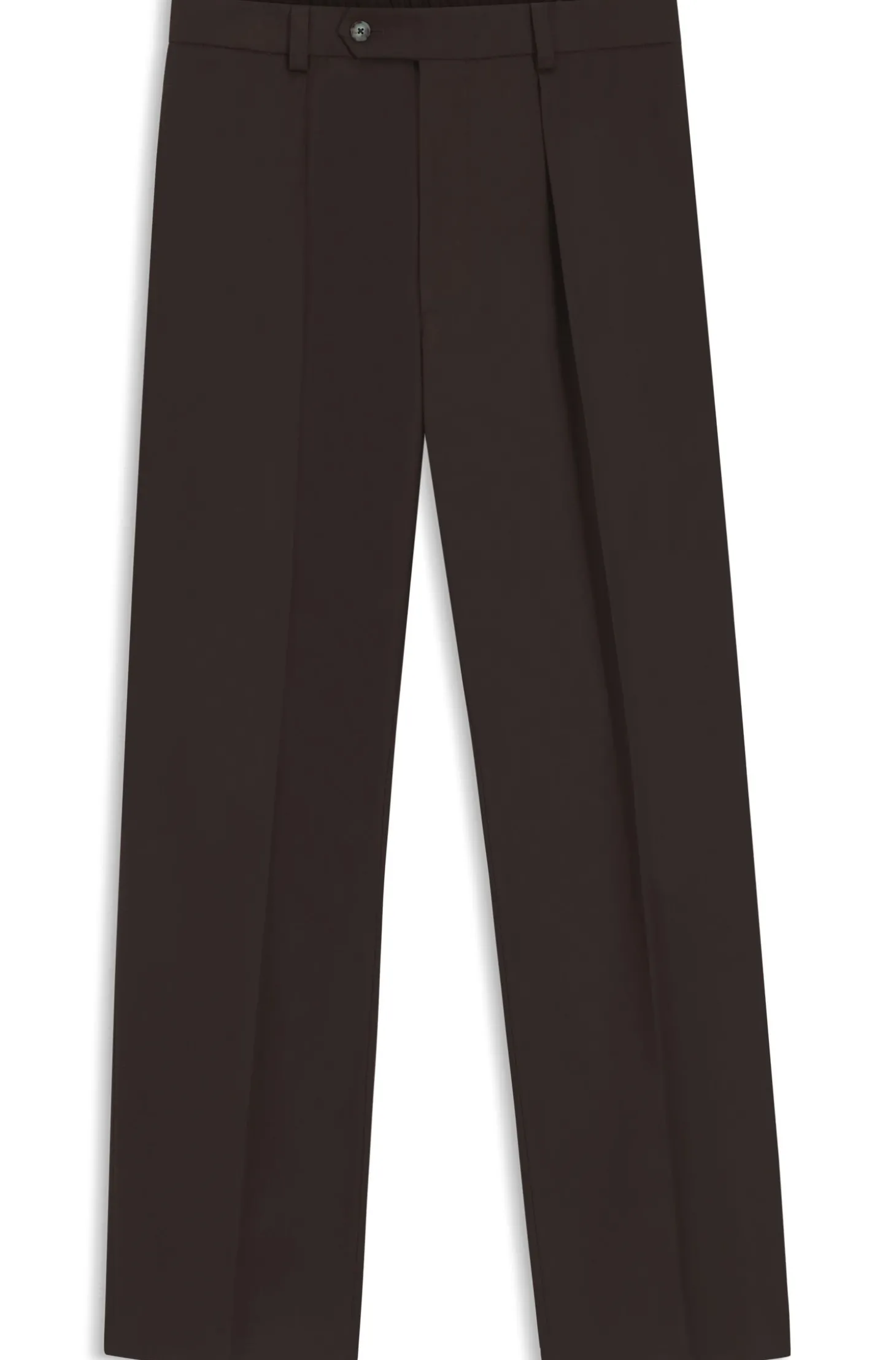BOSS BY BECKHAM Bundfaltenhose aus Baumwolle