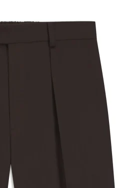 BOSS BY BECKHAM Bundfaltenhose aus Baumwolle