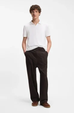 BOSS BY BECKHAM Hose aus Stretch-Baumwoll-Cord