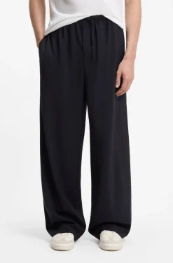 BOSS BY BECKHAM Hose mit Tunnelzug am Bund aus Schurwolle