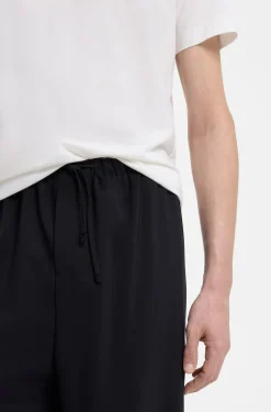 BOSS BY BECKHAM Hose mit Tunnelzug am Bund aus Schurwolle