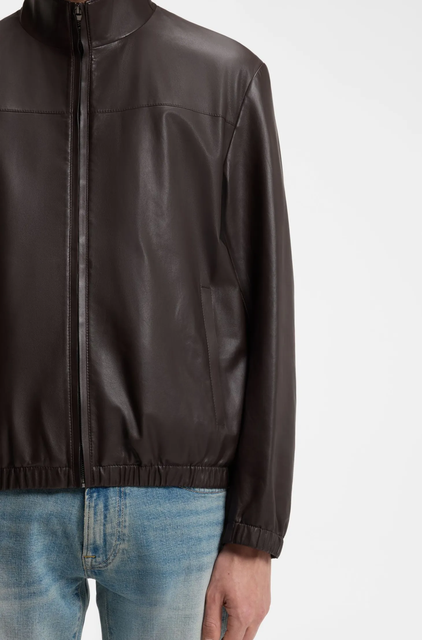 BOSS BY BECKHAM Jacke aus Nappaleder