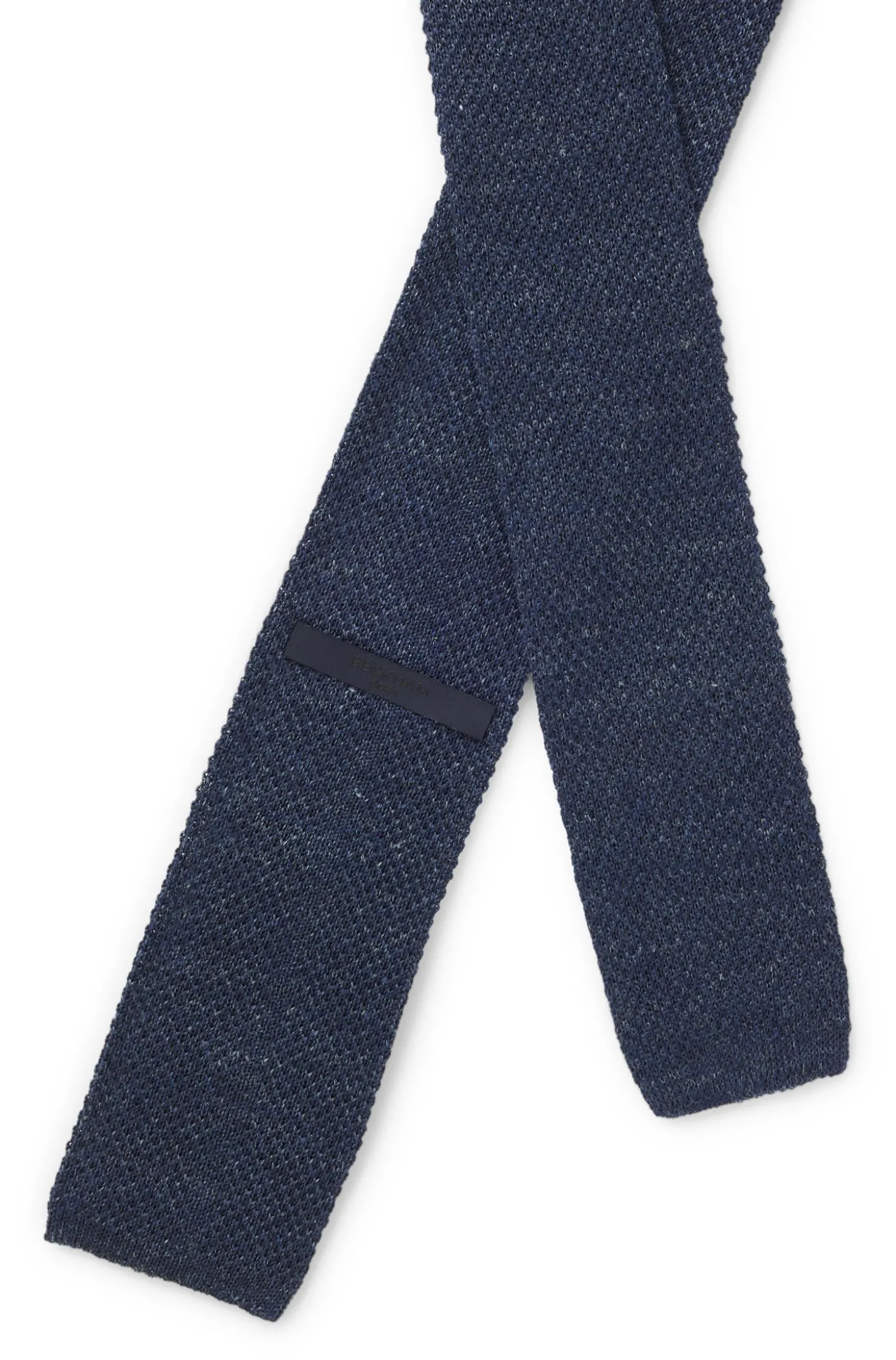 BOSS BY BECKHAM Krawatte mit Leinen und Tussahseide