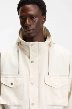 BOSS BY BECKHAM Parka aus Baumwolle