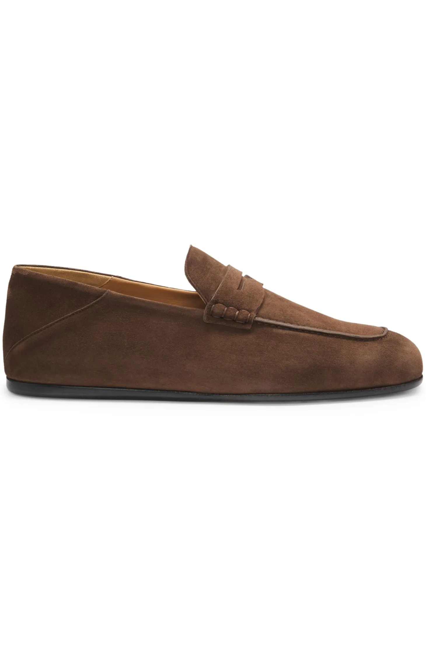 BOSS BY BECKHAM Pennyloafer aus Veloursleder