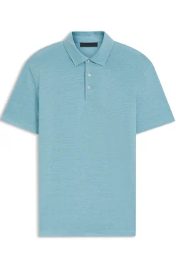 BOSS BY BECKHAM Poloshirt aus Leinen
