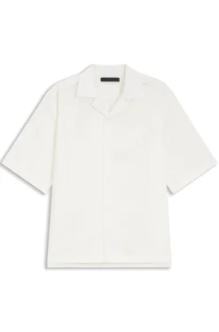 BOSS BY BECKHAM Relaxed-Fit Hemd aus fließendem Gewebe