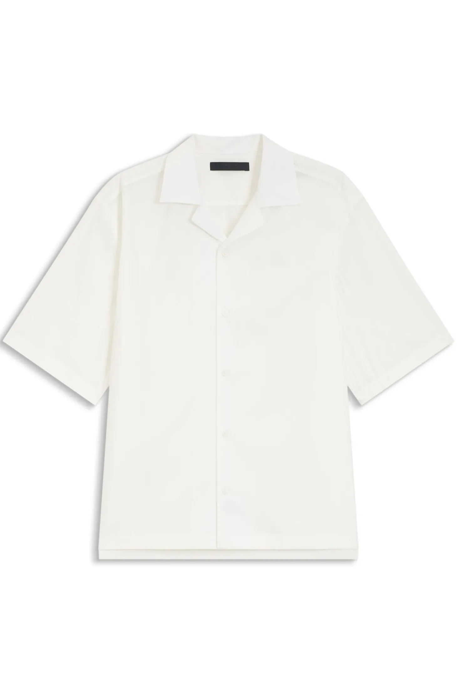 BOSS BY BECKHAM Relaxed-Fit Hemd aus fließendem Gewebe