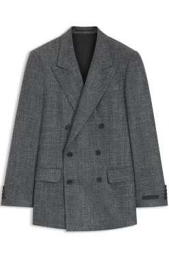 BOSS BY BECKHAM Sakko aus Wolle, Seide, Leinen und Kaschmir