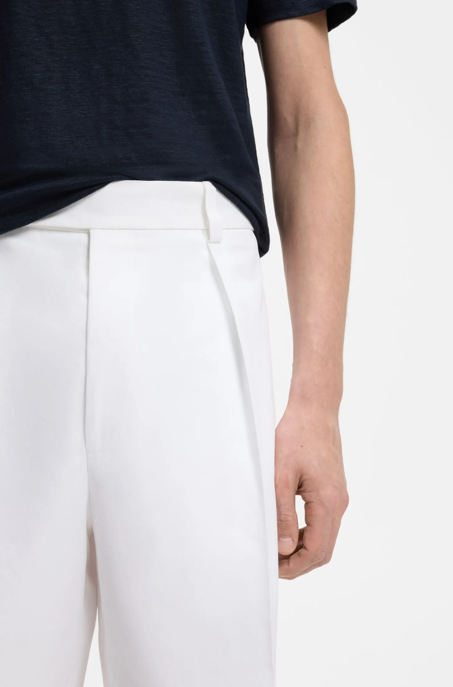 BOSS BY BECKHAM Shorts aus Baumwolle