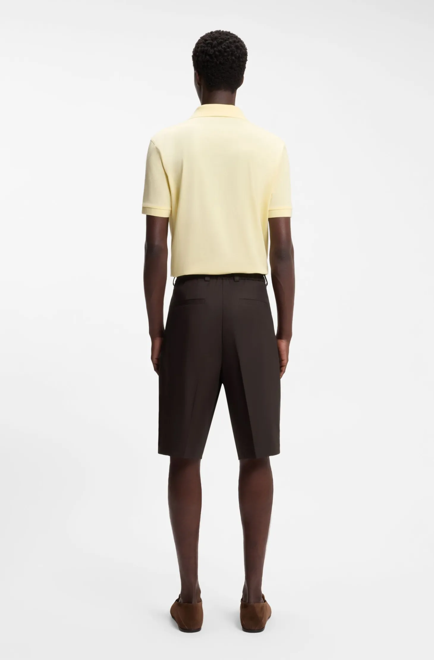BOSS BY BECKHAM Shorts aus Baumwolle