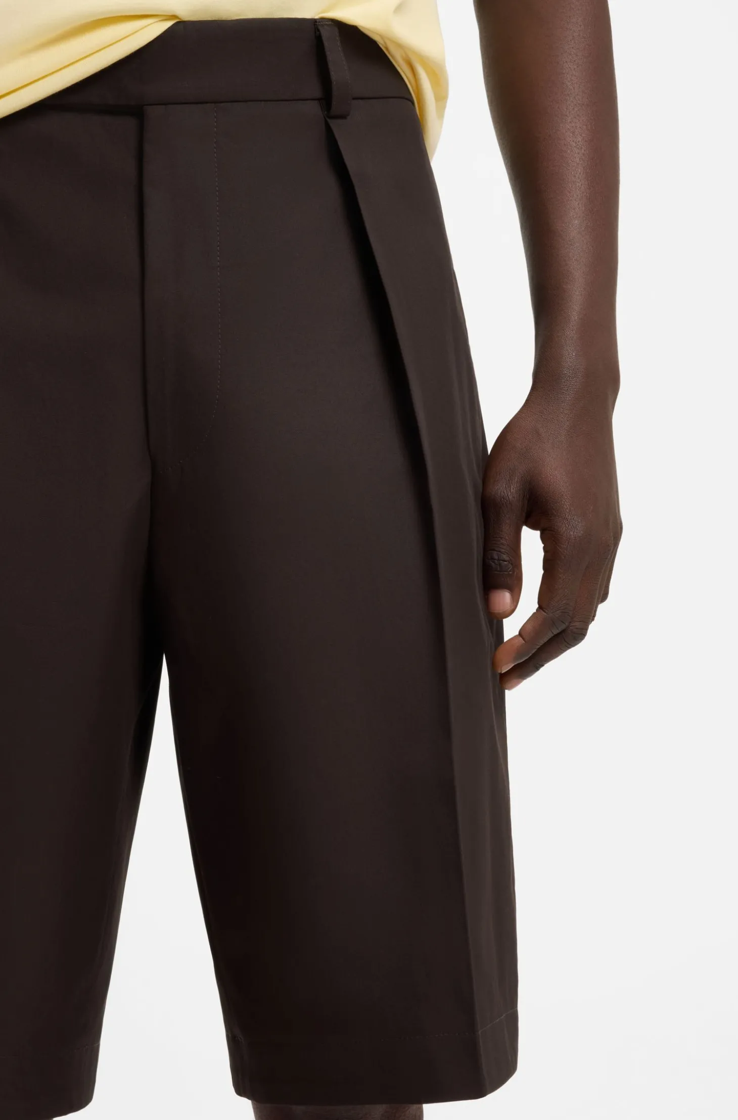 BOSS BY BECKHAM Shorts aus Baumwolle