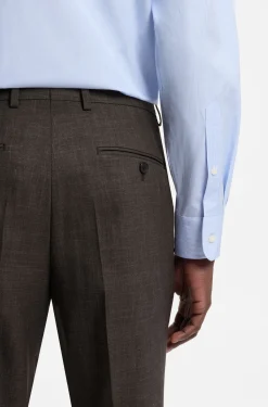 BOSS BY BECKHAM Slim-Fit Anzughose aus Woll-Mix
