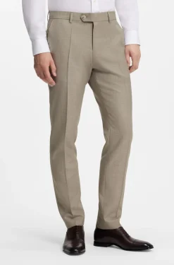 BOSS BY BECKHAM Slim-Fit Anzughose aus Schurwolle
