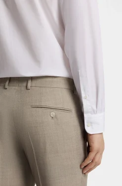 BOSS BY BECKHAM Slim-Fit Anzughose aus Schurwolle