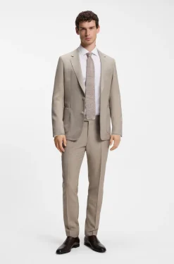 BOSS BY BECKHAM Slim-Fit Hemd aus Baumwolle