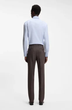 BOSS BY BECKHAM Slim-Fit Hemd aus Baumwolle