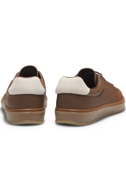 BOSS BY BECKHAM Sneakers aus Leder und Veloursleder