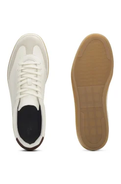BOSS BY BECKHAM Sneakers aus Leder und Veloursleder
