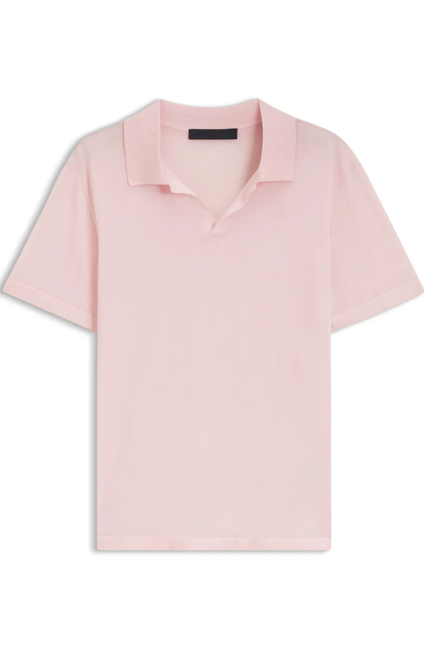 BOSS BY BECKHAM Strick-Polo aus Schurwolle