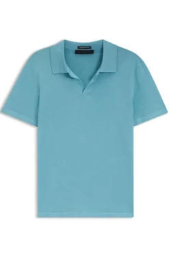 BOSS BY BECKHAM Strick-Polo aus Schurwolle