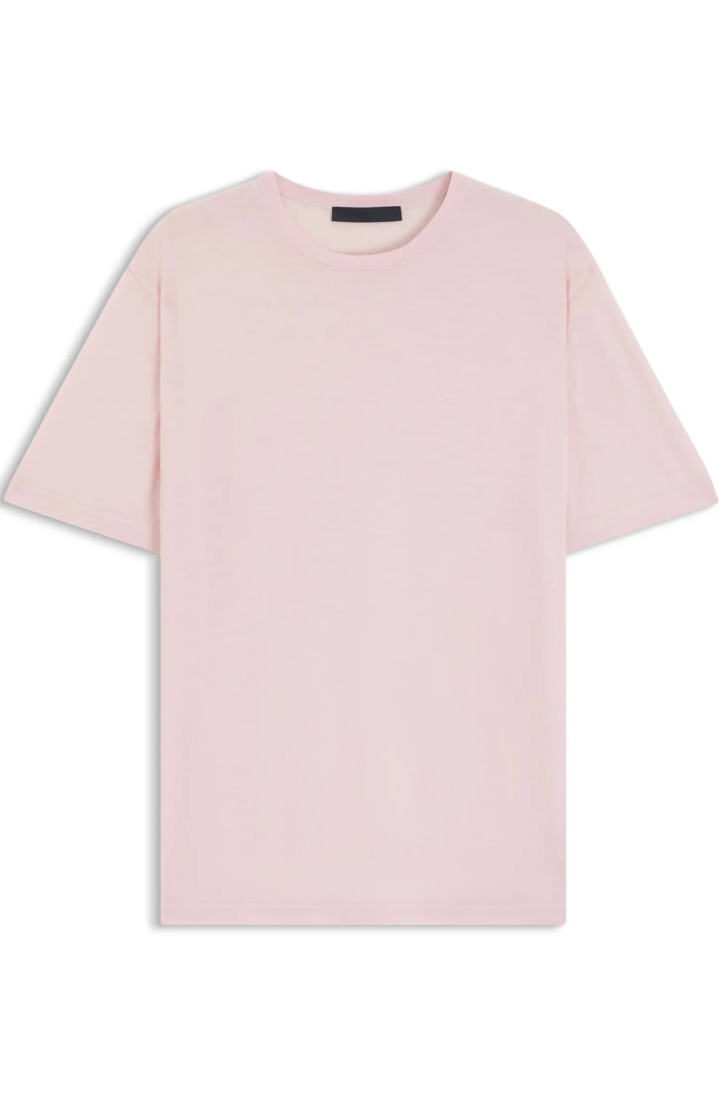 BOSS BY BECKHAM Strick-T-Shirt aus Schurwolle