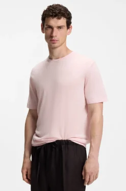 BOSS BY BECKHAM Strick-T-Shirt aus Schurwolle