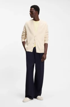 BOSS BY BECKHAM T-Shirt aus Baumwoll-Mix mit Seide
