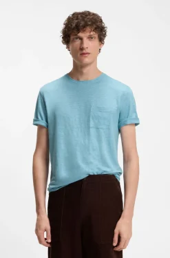 BOSS BY BECKHAM T-Shirt aus Leinen