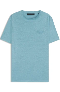 BOSS BY BECKHAM T-Shirt aus Leinen