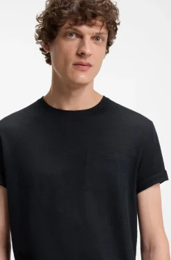 BOSS BY BECKHAM T-Shirt aus Leinen