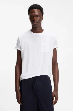 BOSS BY BECKHAM T-Shirt aus Leinen