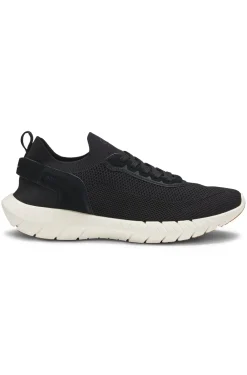 BOSS-MOTION Sneakers aus Strick mit Leder-Details
