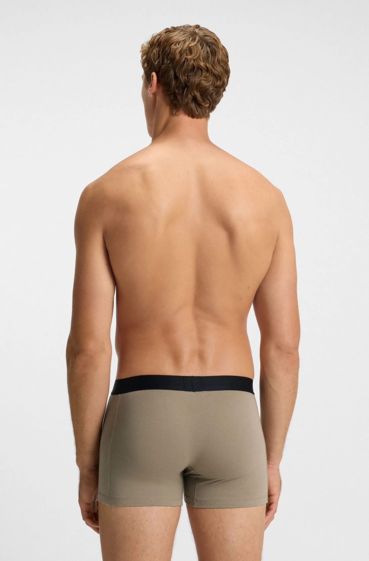 BOSS ONE Dreierpack Boxershorts mit Logo-Bund