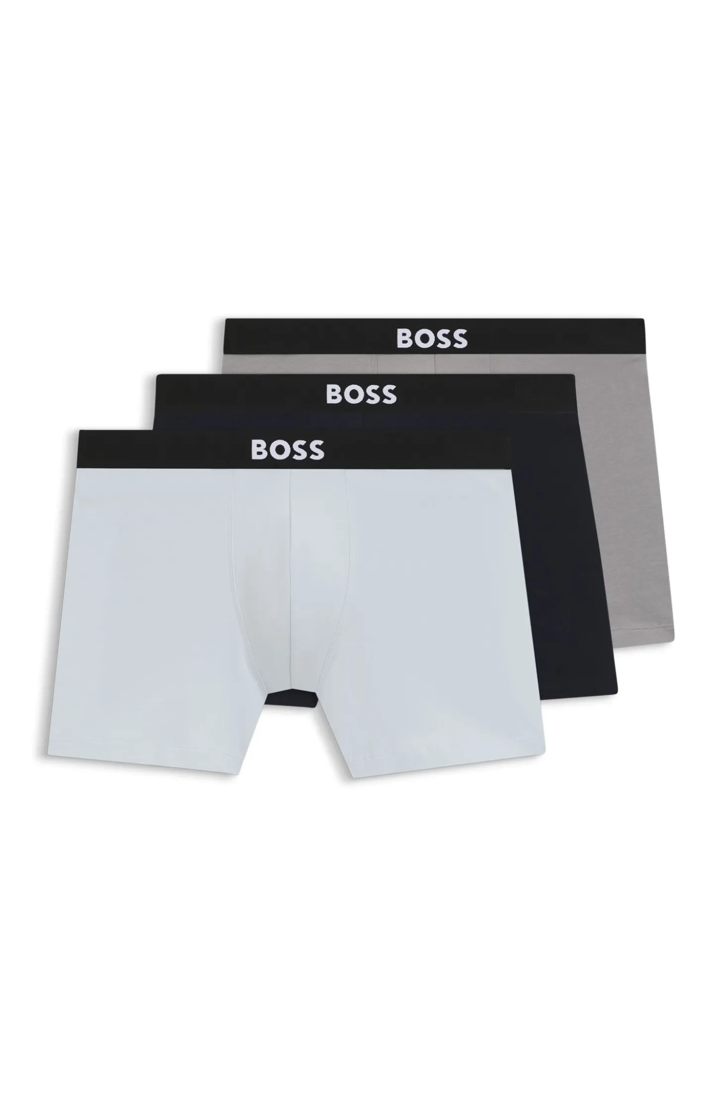 BOSS ONE Dreierpack Boxershorts mit Logo-Bund