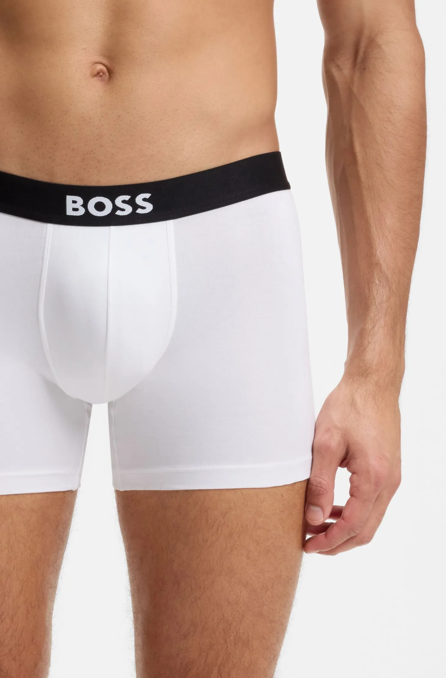 BOSS ONE Dreierpack Boxershorts mit Logo-Bund