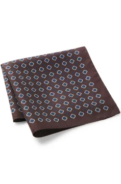 BOSS ONE Einstecktuch aus Seide mit Print-Muster