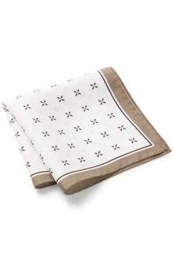 BOSS ONE Einstecktuch aus Seide mit Print-Muster