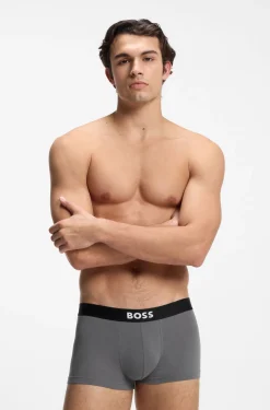 BOSS ONE eng anliegende Boxershorts aus Stretch-Baumwolle im Dreierpack