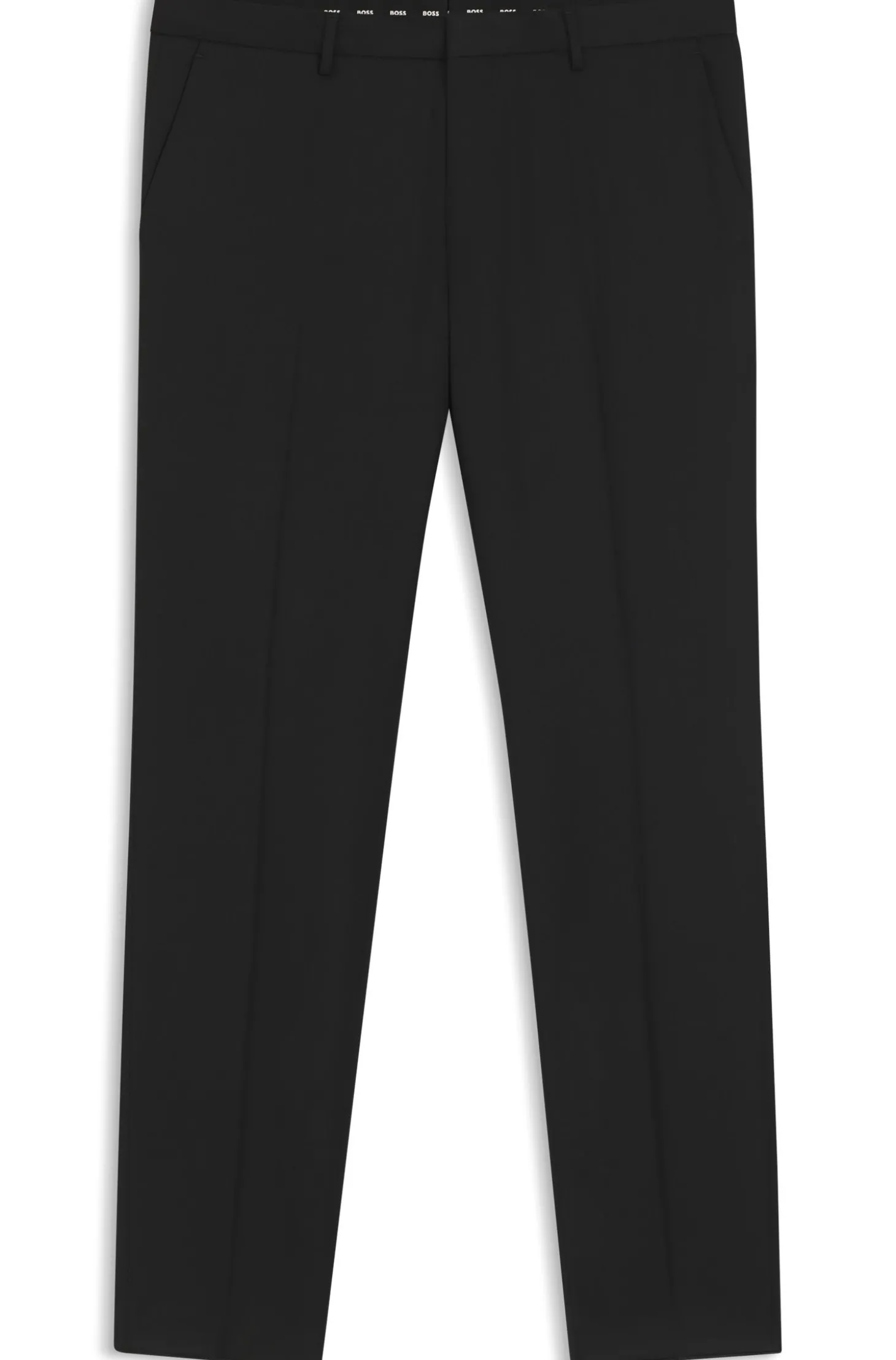 BOSS ONE Extra Slim-Fit Hose aus Schurwoll-Serge
