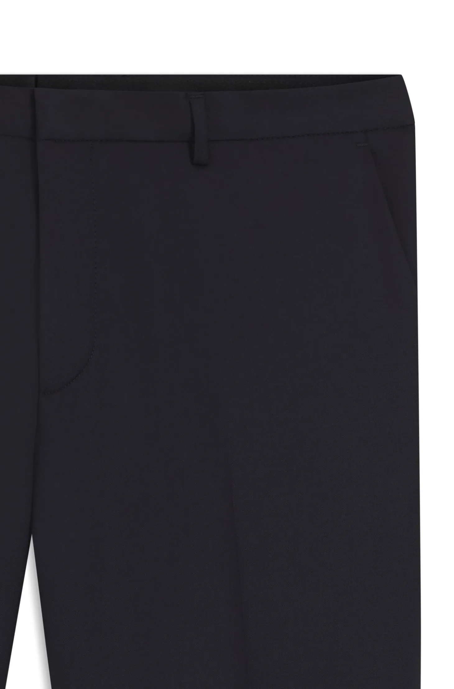 BOSS ONE Extra Slim-Fit Hose aus Schurwoll-Serge
