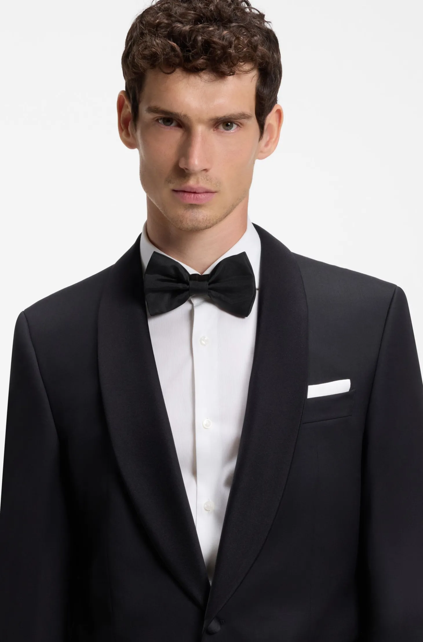 BOSS ONE Fliege aus Seiden-Jacquard
