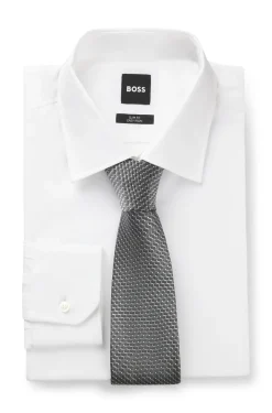 BOSS ONE Krawatte aus Seide mit Jacquard-Muster
