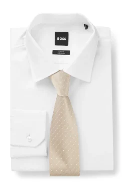 BOSS ONE Krawatte aus Seide mit Jacquard-Webstruktur